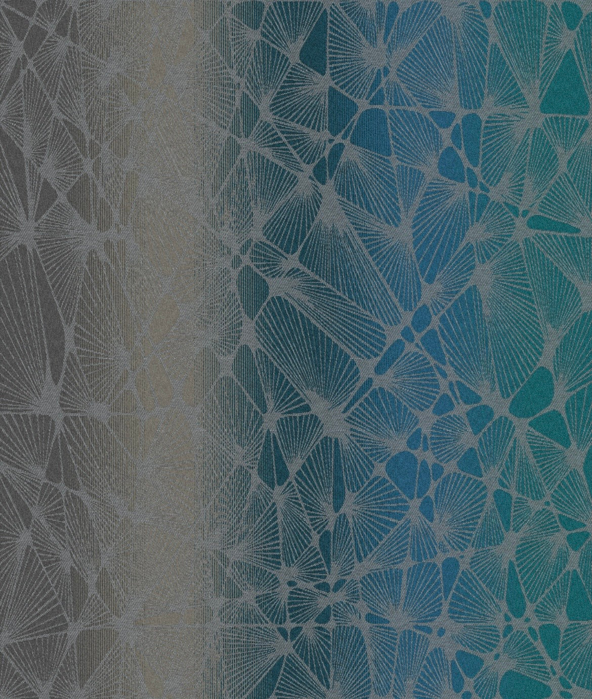 Ptera Ethereal - Mill Mock Up -  TEAL Grad Ptera with Grey Hemp Weft - Preorder items now!