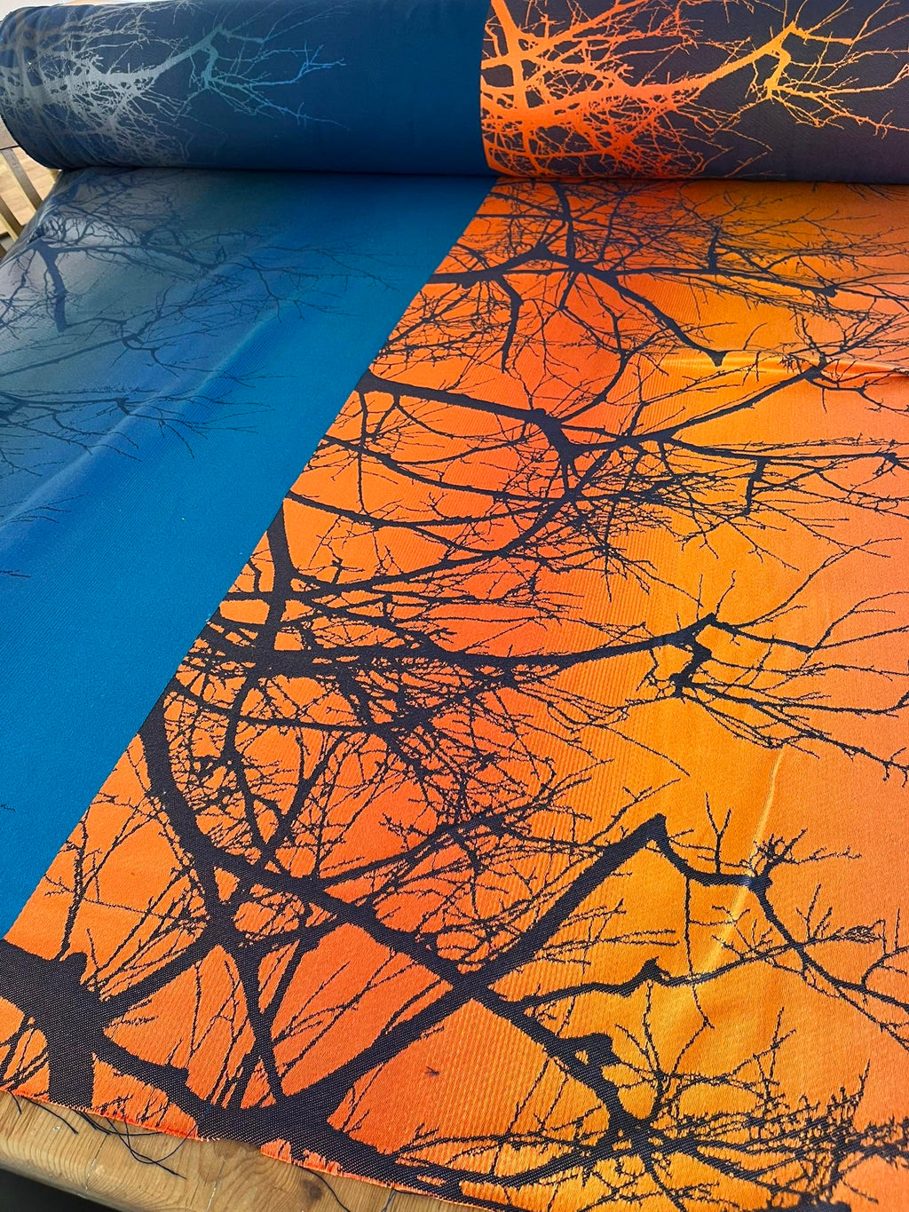 Wildwood Solar Sunset - 100% Organic Cotton - Made to Order