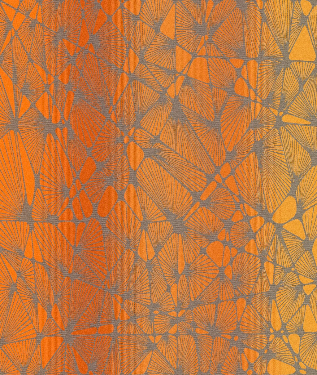 Ptera Phoenix - Mill Mock Up -  SUNSET ORANGE Grad Ptera with Grey Hemp Weft - Preorder items now!