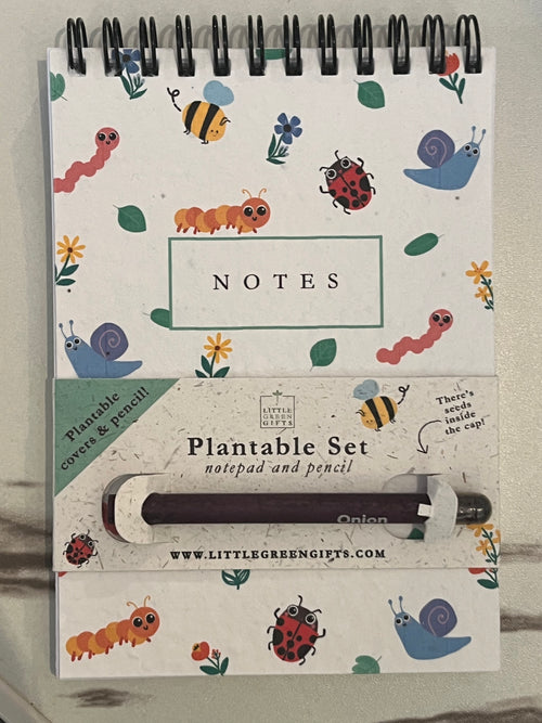 A6 Notepad and Pencil set