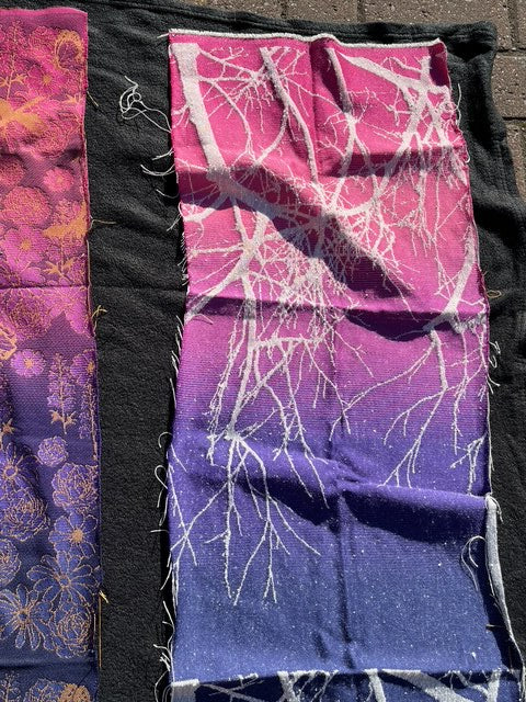 Wildwood Summer Sunset - 50% Cotton, 50% Tussah Silk - Made to Order