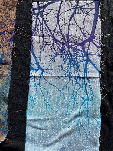 Wildwood Sea Breeze - 50% Cotton, 50% Tussah Silk - Made to Order