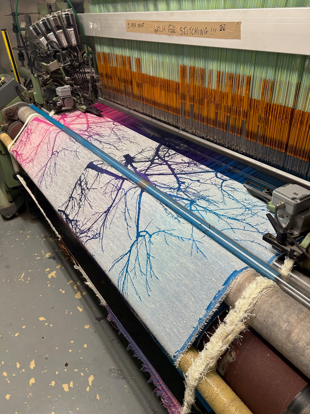 Wildwood Summer Sunset - 50% Cotton, 50% Tussah Silk - Made to Order