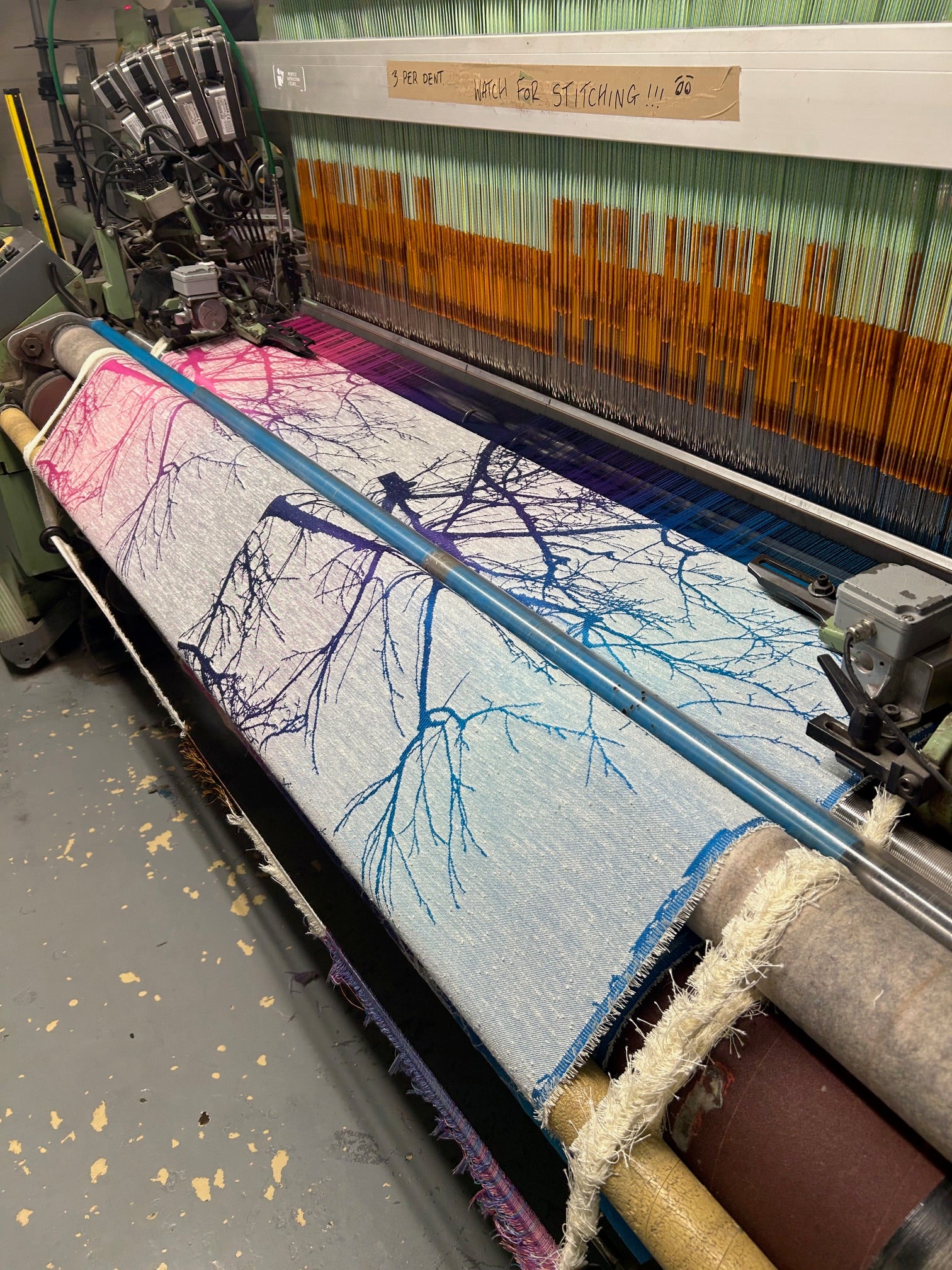 Wildwood Summer Sunset - 50% Cotton, 50% Tussah Silk - Made to Order